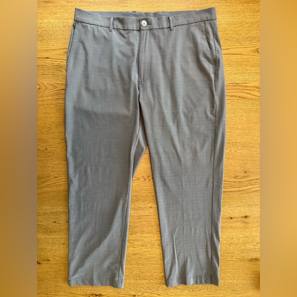 Callaway Charcoal Chino Pants 38x30 Modern Fit Golf Dress